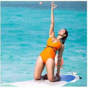 Malaika Arora neon bikini