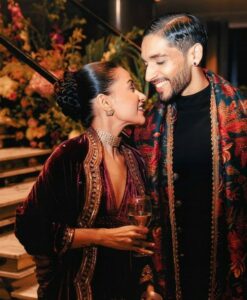 Komal Pandey festive look