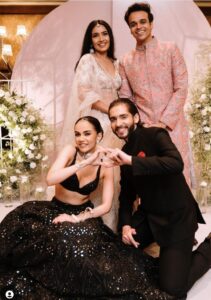 Komal Pandey elegant evening look