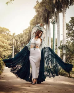 Aakriti Rana flying princess look