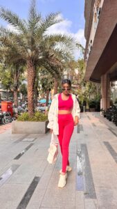 Riya Jain sexy trouser casual