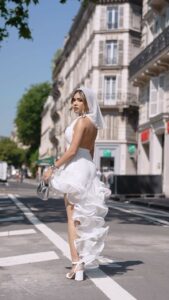 Riya Jain sexy dress