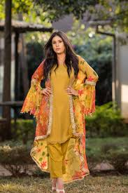 Salwar kameez bold colored style
