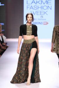Indian Fashion Shows monochrome magic