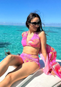 Surbhi Jyoti floral bikini