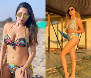 Tina Dutta stylish bikini
