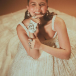 Grey Diamond with White Gold Wedding Ring