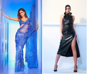 Kriti Sanon sexy high slit dress
