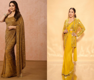  Madhuri Dixit hot long dresses maxi