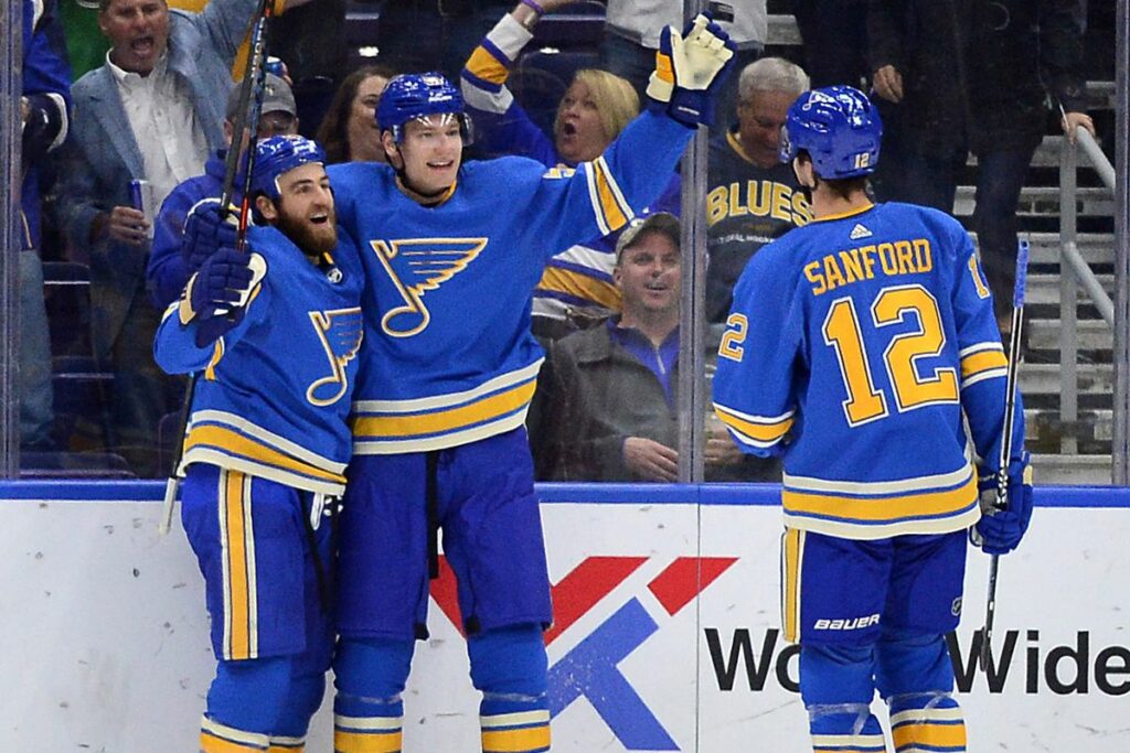 NHL Uniforms St Louis Blues