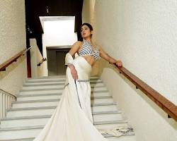 Sara Ali Khani in a fusion outfit