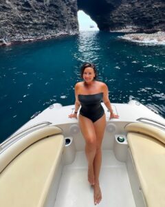 high waist black bikini sexy by Demi Lovato Bikini