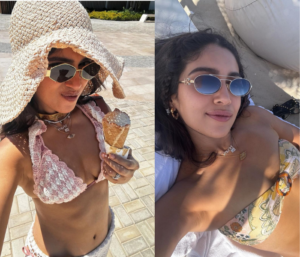 Bhumi Pednekar Bikini stylish