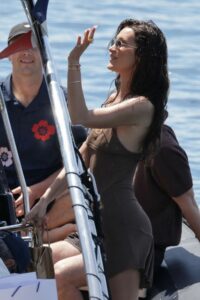 Bella Hadid Opt for High-Waisted Bottoms