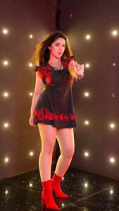 Ashnoor Kaur party dress