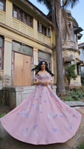 Adah Sharma fashionable dress