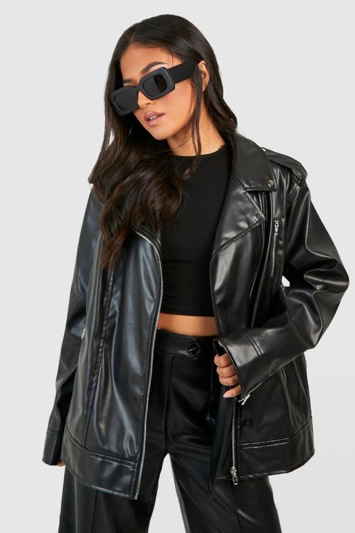 outerwear trends Leather jackets