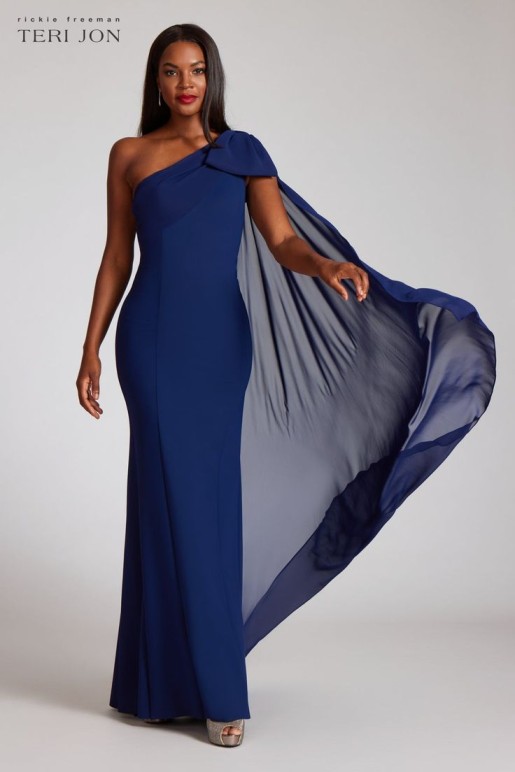 petite evening gowns A line