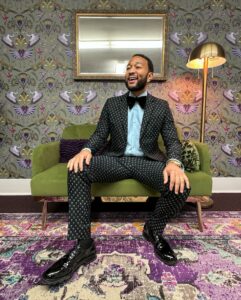 John Legend hot suit