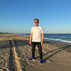 Gordon Ramsay casual and bold
