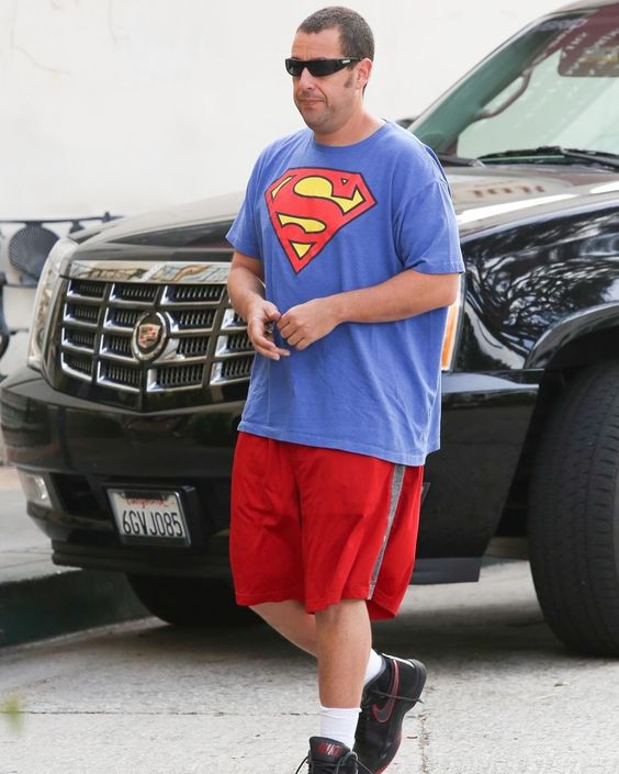 Adam Sandler red carpet moments Superman 