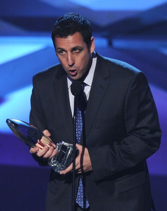 Adam Sandler red carpet moments award