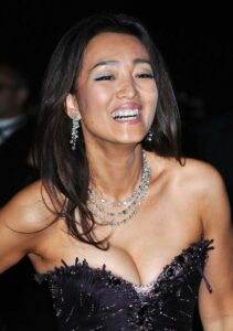 Gong Li cute bikini