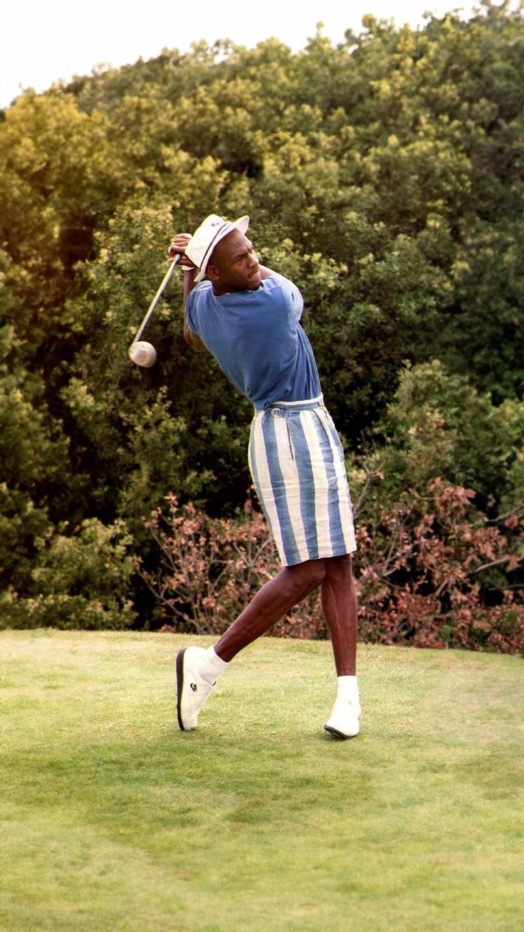 Michael Jordan sportswear golf course shorts