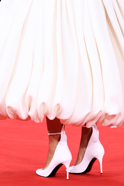 Taylor Russell venice film festival shoes