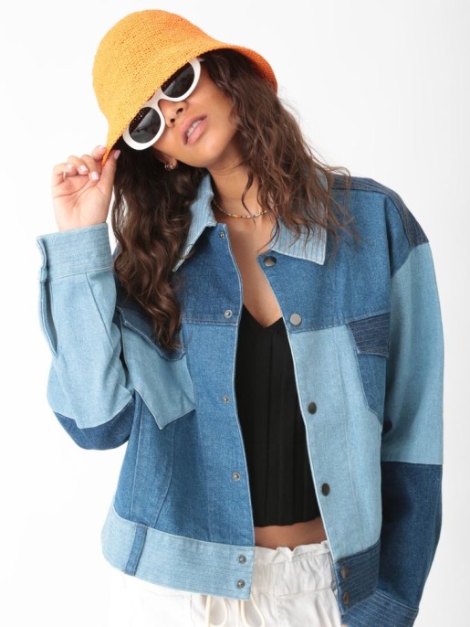 Patchwork Denim Jackets