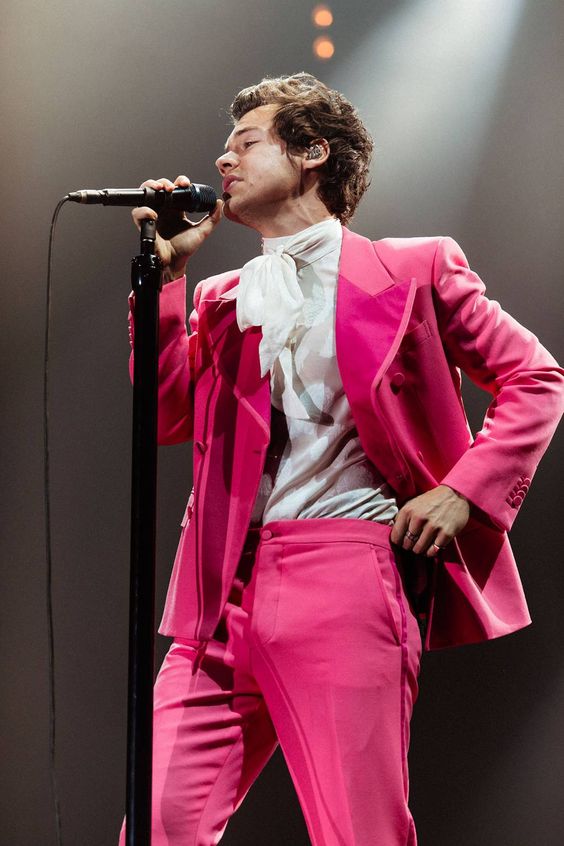 Harry Styles Fashion colorful suits
