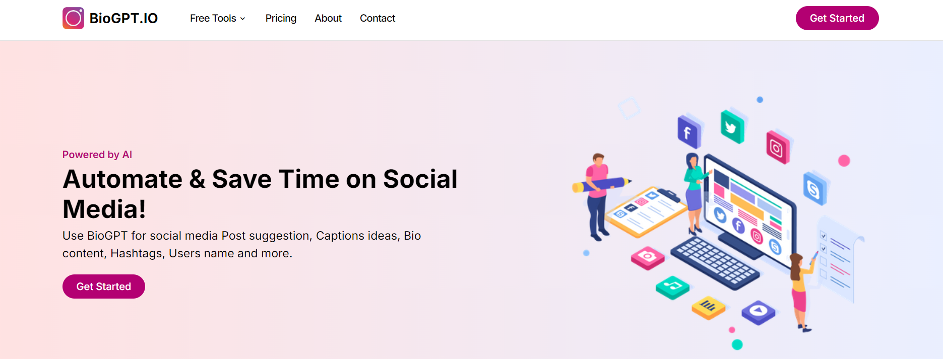 Instagram bio generator