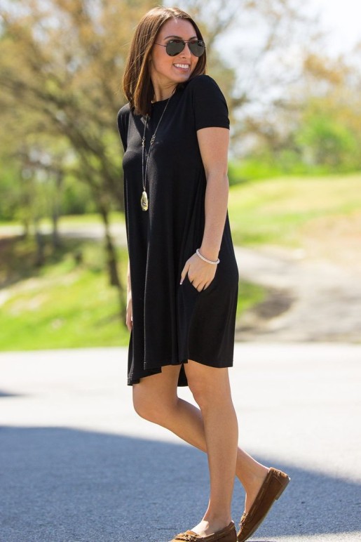 The Classic T-Shirt Casual Dresses for Ladies