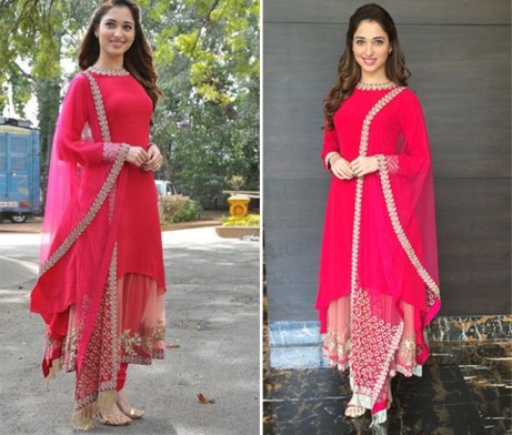Tamannaah Bhatia festive wardrobe outfits anarkalis
