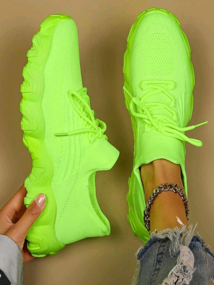 Bold Neon Sneaker Colors
