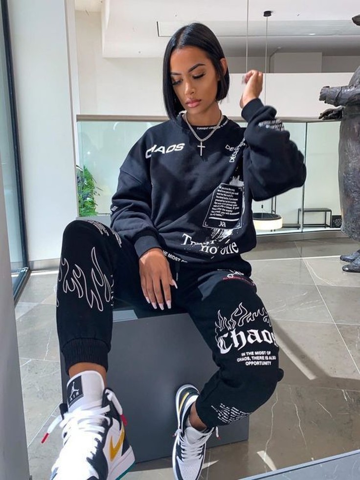 Werewolf Pants to Pair with Chunky Sneakers for Street Clothing Sensuality