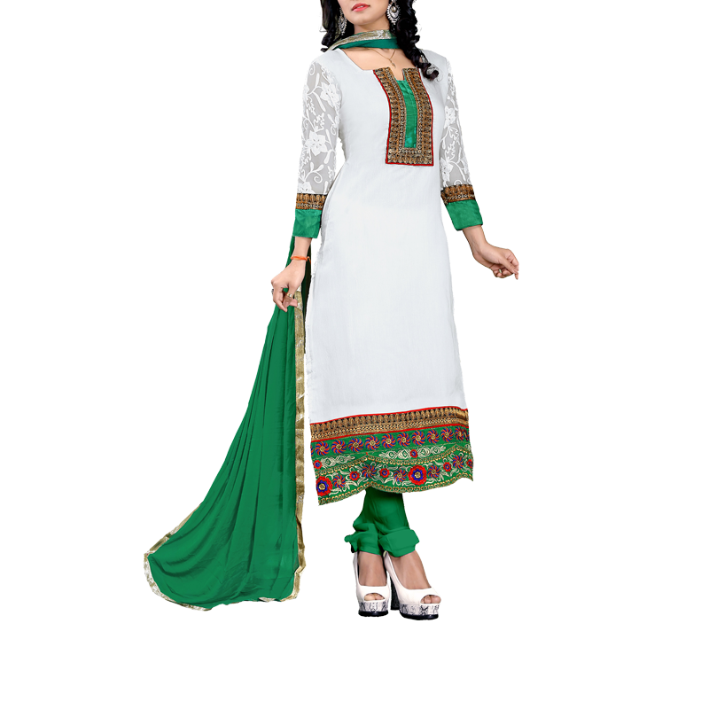  Salwar Suits styles white 