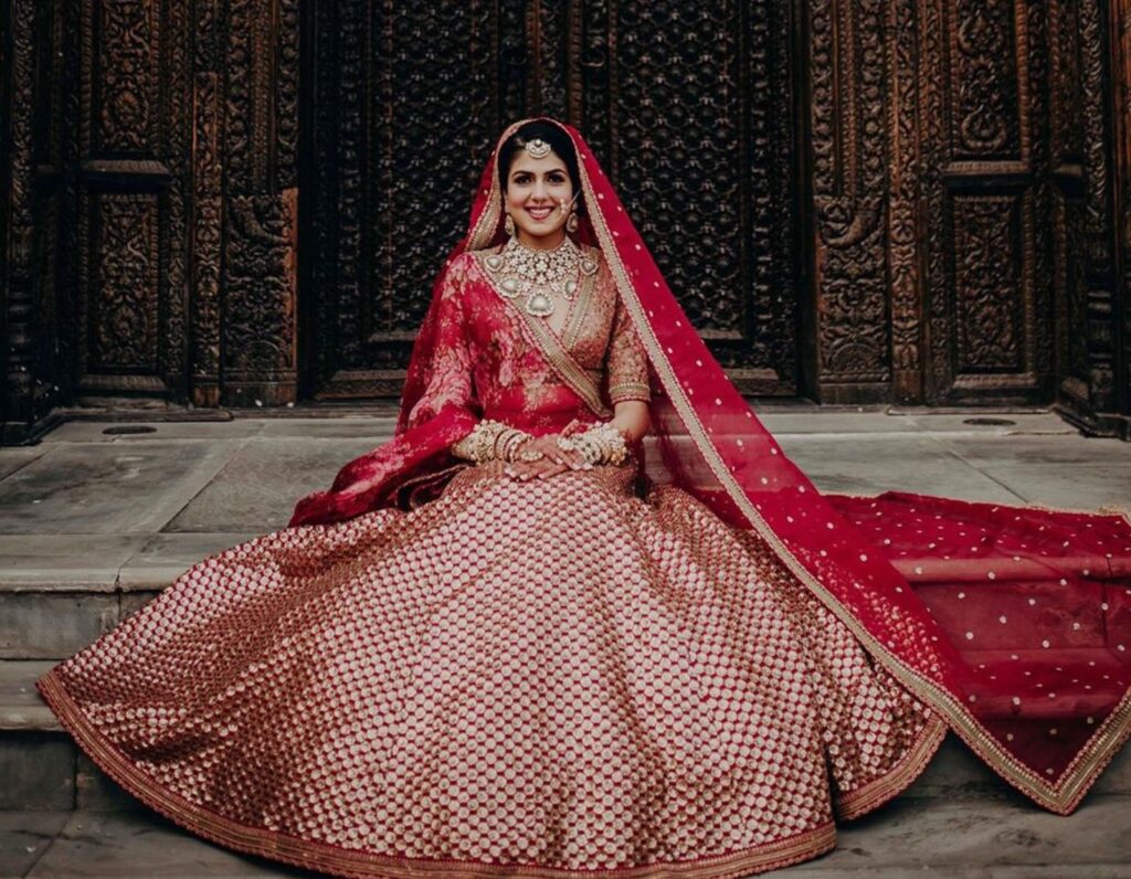 Chanderi Saree wedding