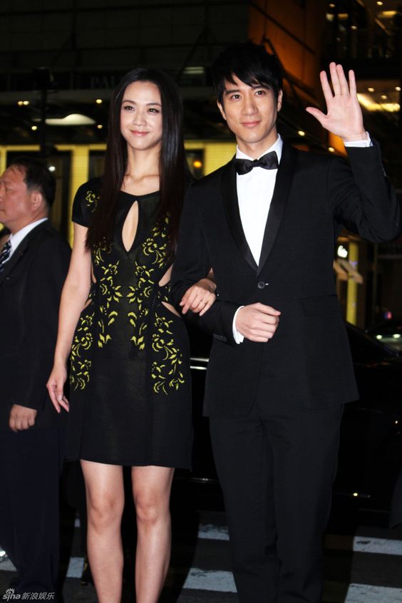 Tang Wei Dresses classic black gown