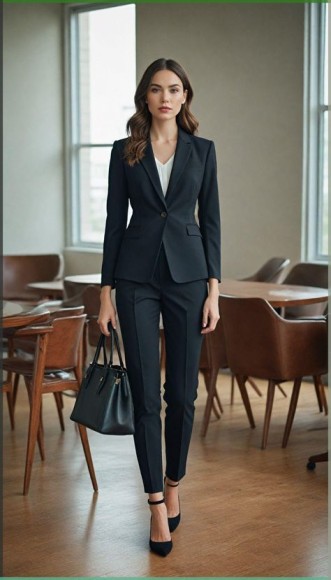 power suits for petite women structured shoulders