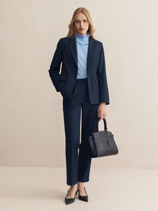power suits for petite women oversized styles