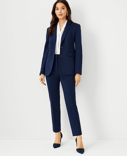 power suit cropped styles