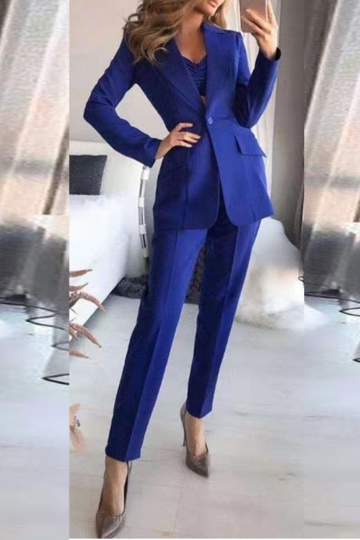 power suit blue