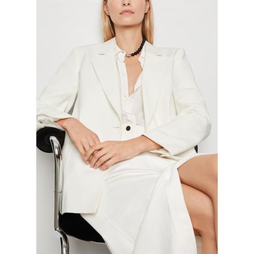 oversized blazer outfits slip dress