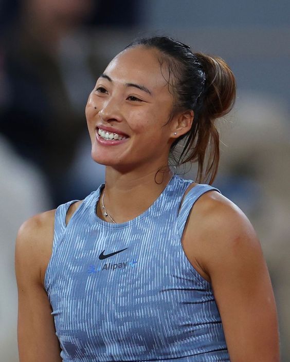 Qinwen Zheng fashion moments Nike