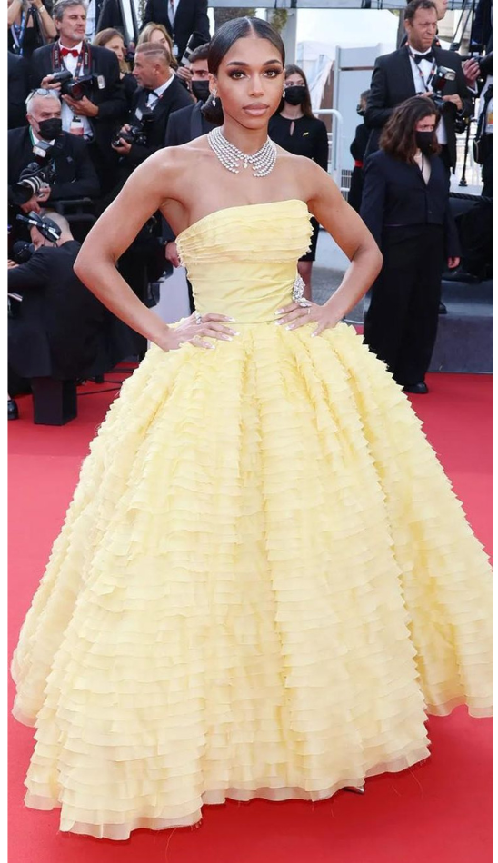 Lori Harvey fashion Wore Alexandre Vauthier Haute Couture To The ‘Final Cut’ Cannes Film Festival