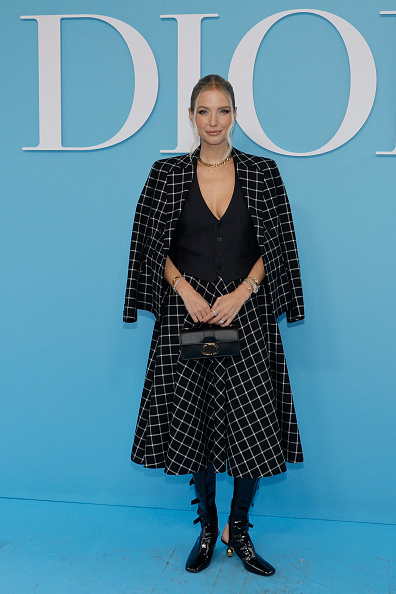 Leonie Hanne at the
Dior Spring 2025 Fashion Show