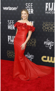 Margot Robbie Hot Photo at the Critics Choice Awards January 14, 2024