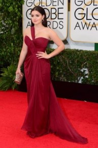 Selena Gomez in Red Maxi Dresses: Bold and Confident