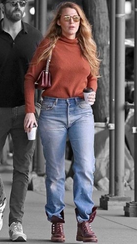 Blake Lively: Accessories That Take Denim Wear to Another Level